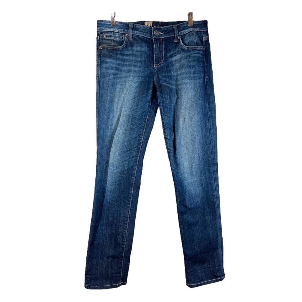 Kut from the Kloth Catherine Boyfriend Jeans Mid Rise Medium Wash Women’s Size 6